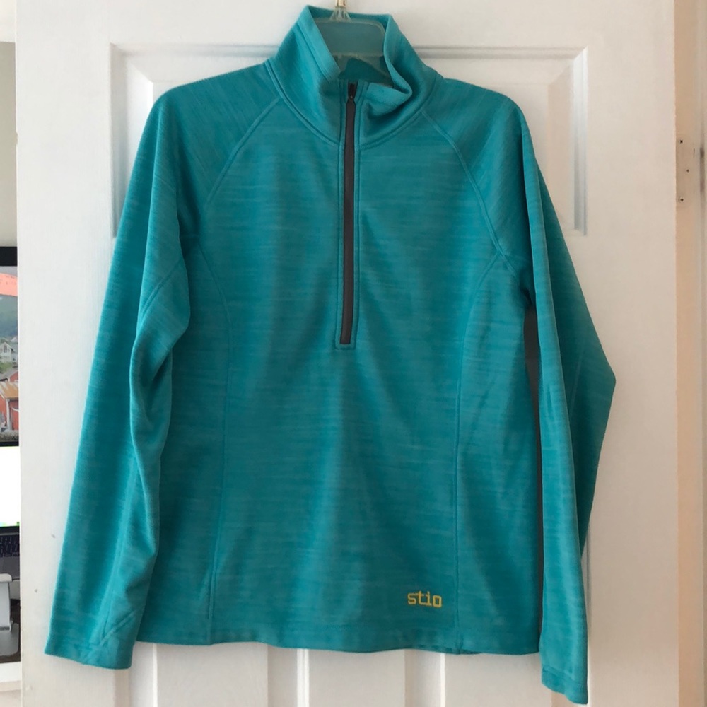 Stio Fleece Pullover Teal